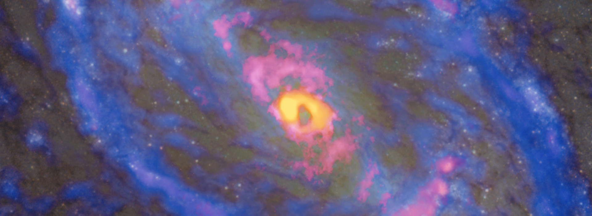 Bailando con agujeros negros: el estudio profundo de ALMA de la orquesta estelar de núcleo galáctico activo