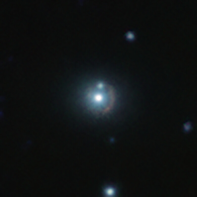 Una vista infrarroja de la galaxia 9io9