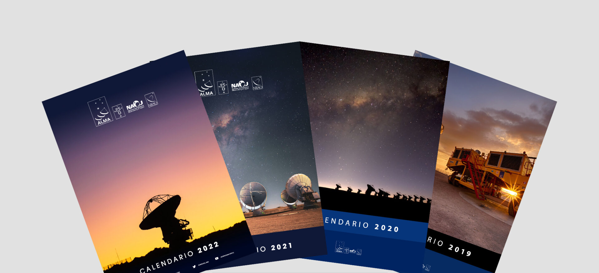 Calendarios 2022 - 2021 - 2020 - 2019