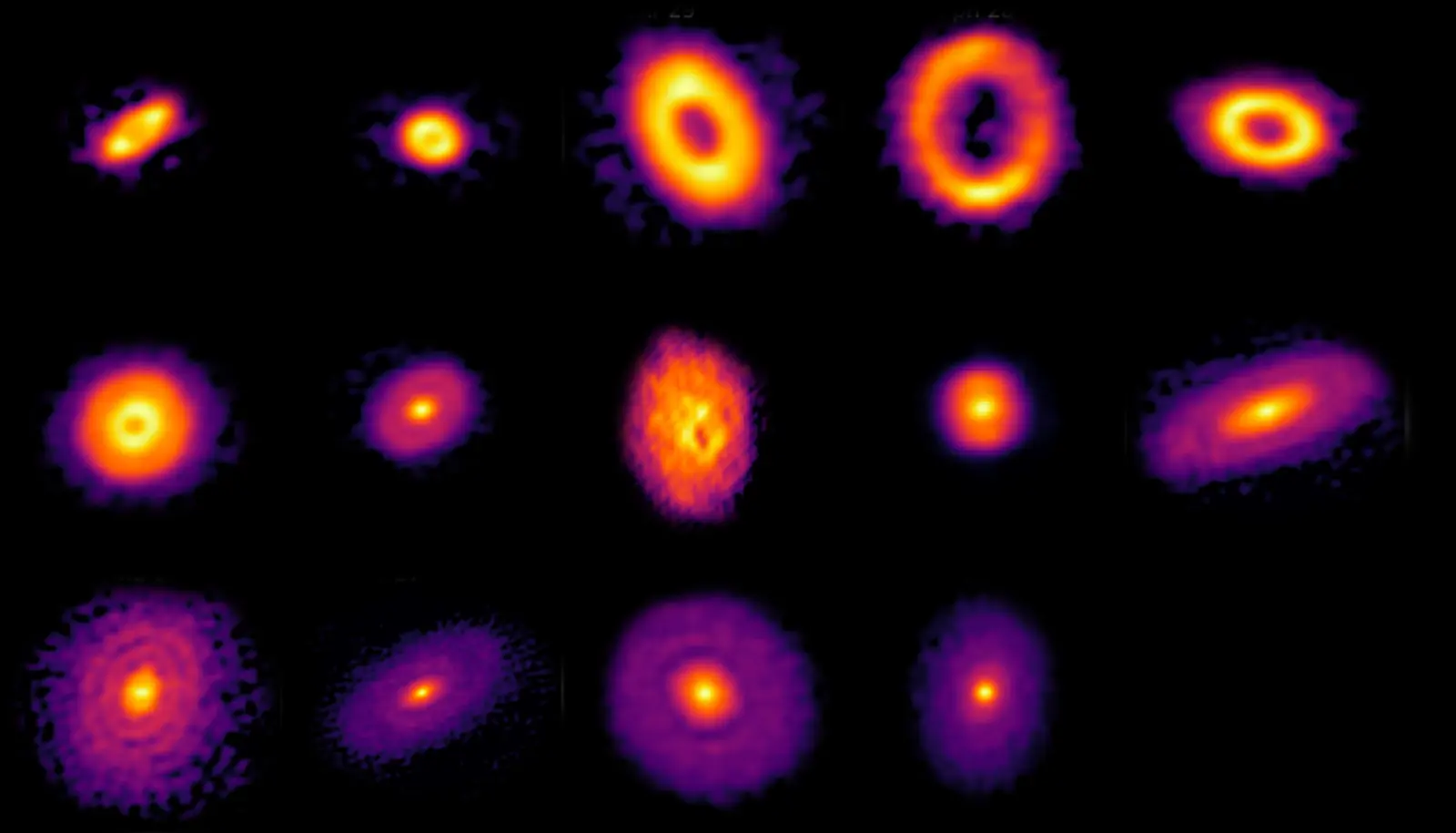 Observan por primera vez evolución temprana de estructuras de disco planetario
