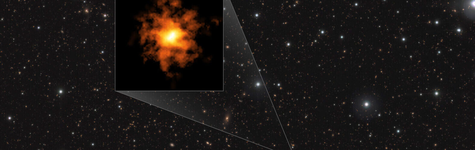 Space oddity: Most distant rotating disc galaxy found