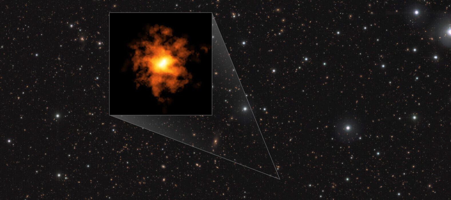 Space oddity: Most distant rotating disc galaxy found