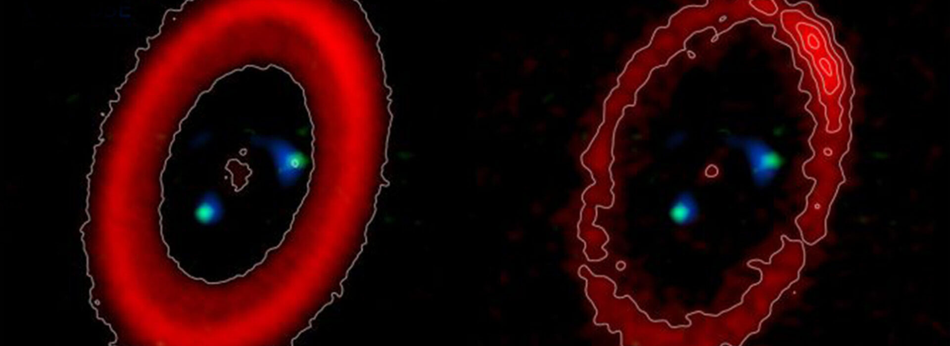 ALMA revela el lugar de nacimiento de un sistema planetario