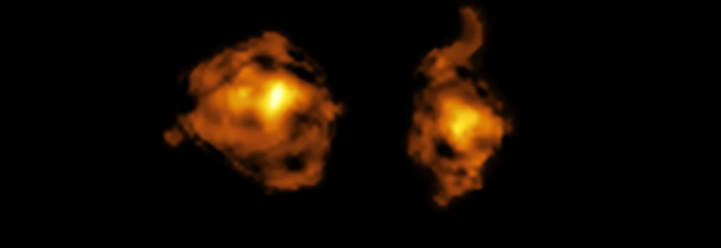 Un equipo de astrónomos observa una batalla entre galaxias en el espacio profundo