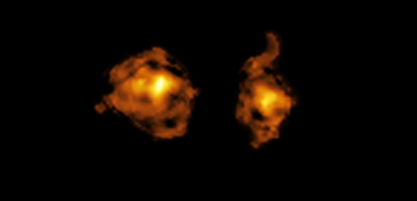 Un equipo de astrónomos observa una batalla entre galaxias en el espacio profundo
