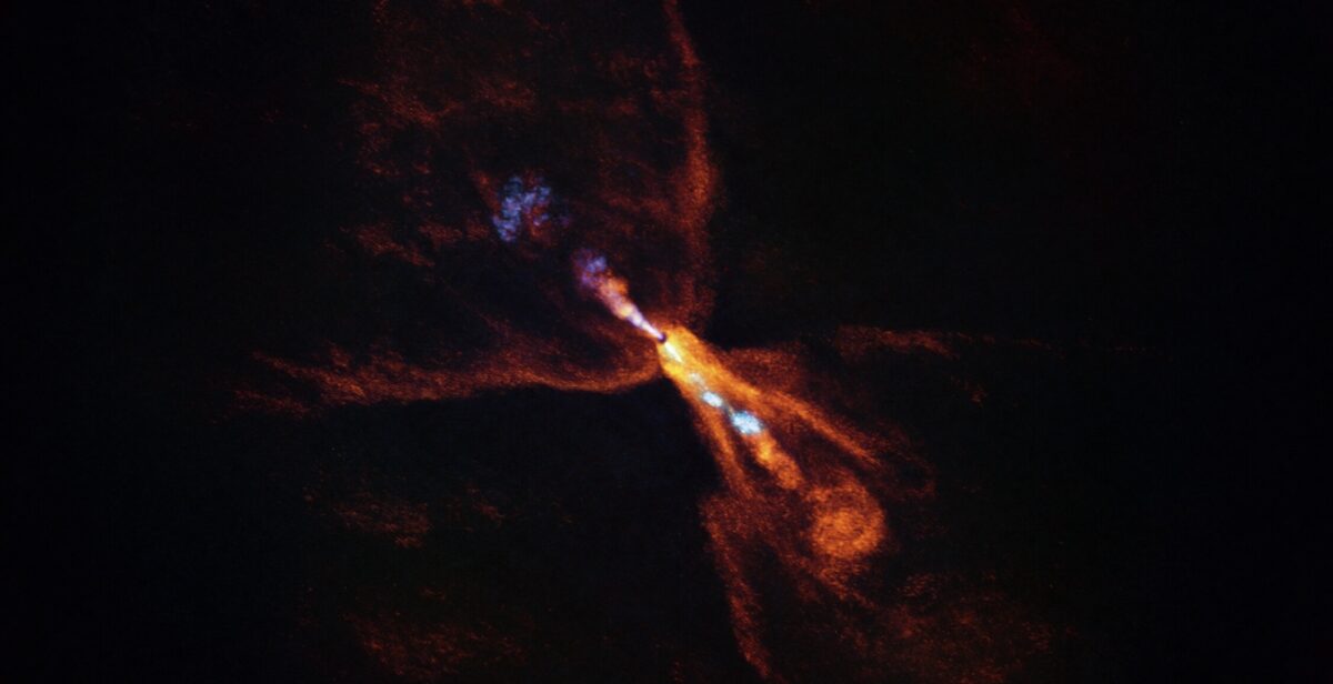 For the first time, astronomers witness the dawn of a new solar system