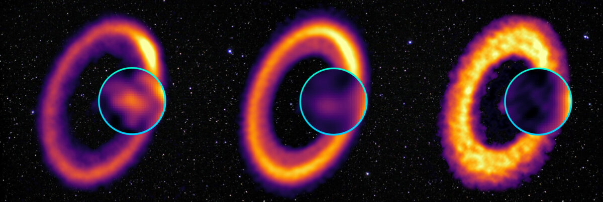 ALMA detecta la firma radial del crecimiento planetario