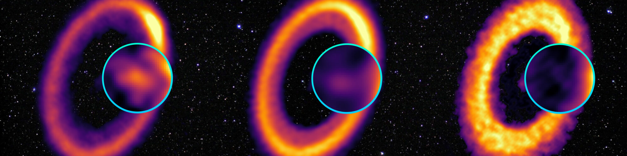 ALMA pinpoints the radio signature of planetary growth