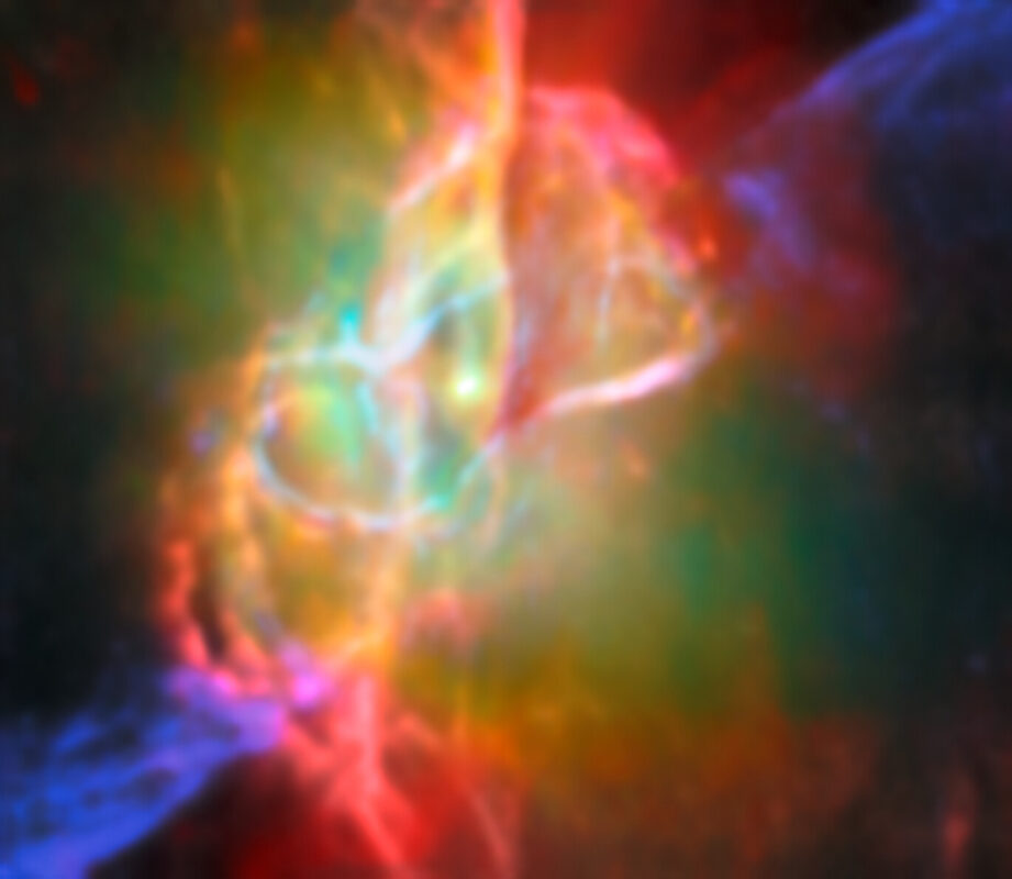 ALMA y Webb revelan el corazón oculto de la Nebulosa de la Mariposa