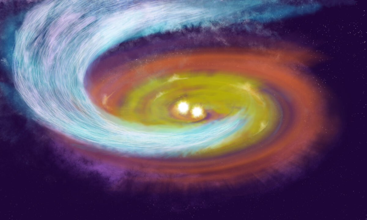 Astronomers Spot Magnetically-Guided Streamer Funneling Star-Building Material into Newborn System in Perseus