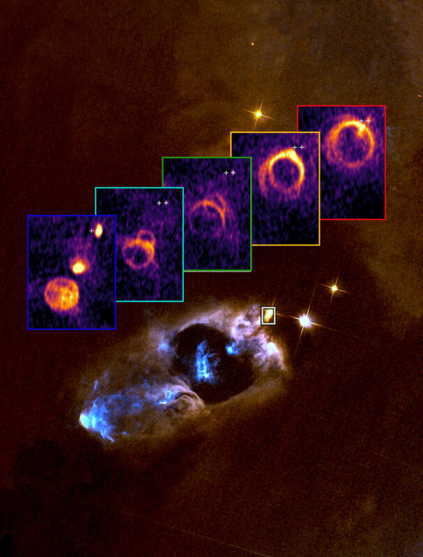 ALMA and NSF VLA Reveal Time-Stamped History of Star Birth in a Dazzling Cosmic Jet