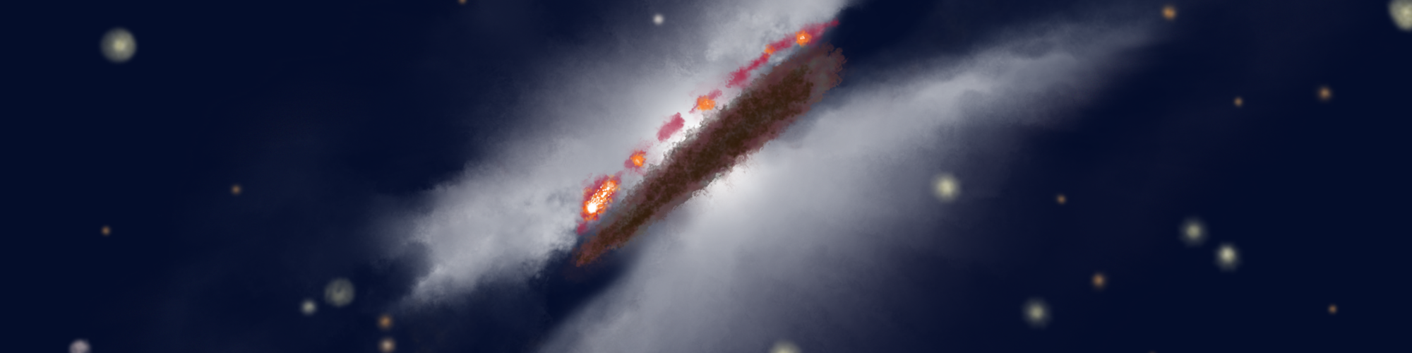 A "Cosmic Hamburger" Offers New Clues to Giant Planet Formation