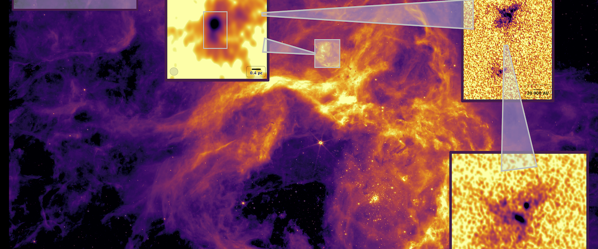 ALMA es testigo del nacimiento de estrellas más allá de la Vía Láctea