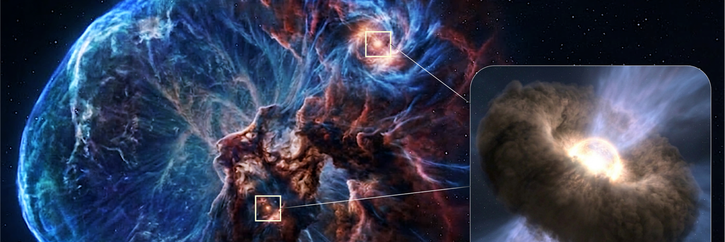 ALMA descubre cunas estelares químicamente ricas dentro de un remanente de supernova