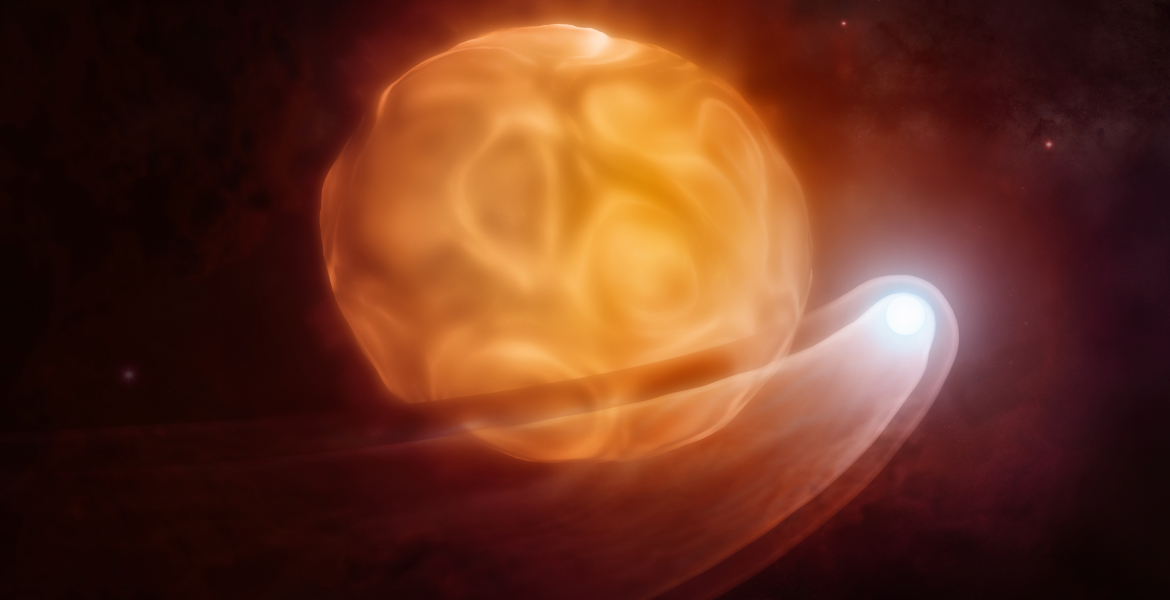 ALMA y VLA revelan indicios de una estrella compañera que agita la atmósfera de Betelgeuse