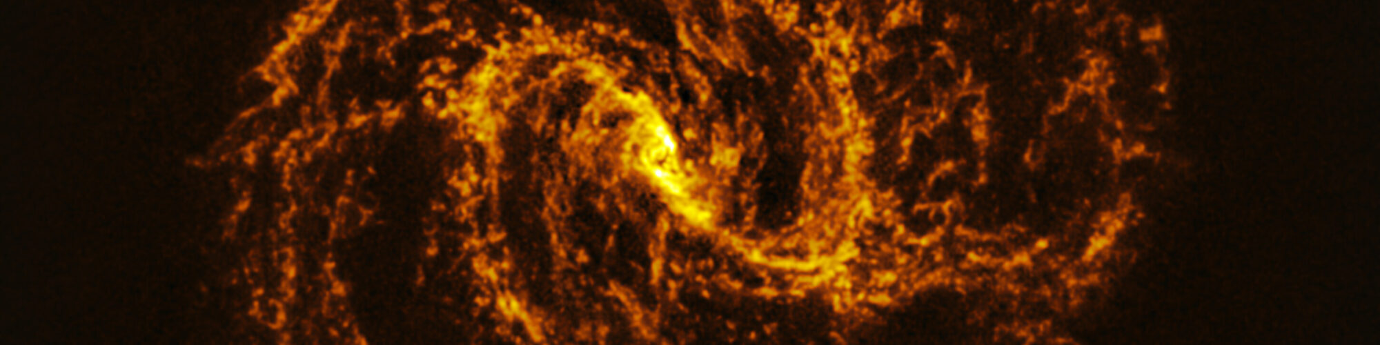 A swirling galaxy