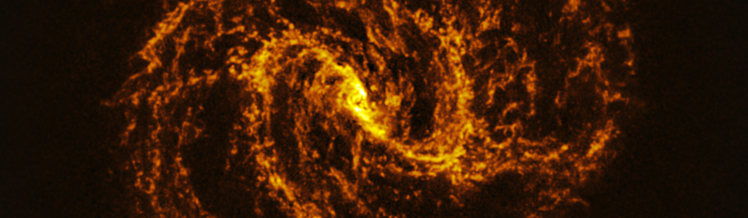 A swirling galaxy